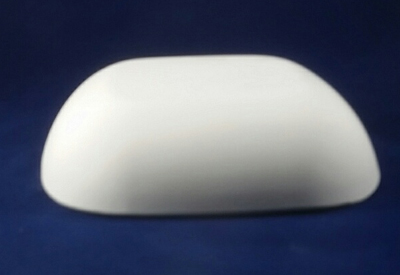 Rounded Square Hump Mold, made of Plaster for Pottery Making.