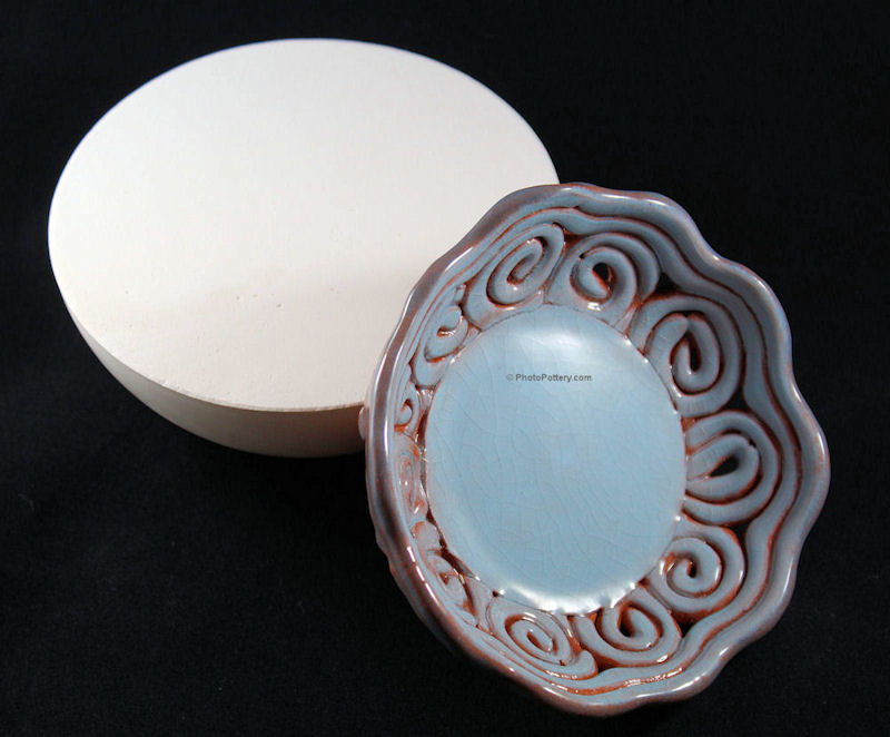 Handbuilding on Plaster Mold with Clay Slabs and Coils