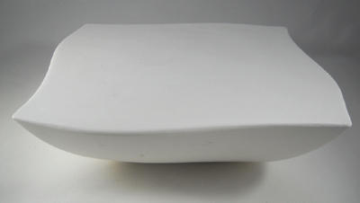 Square / rhombus-like hump mold, in plaster for making pottery Square / rhombus-like hump mold, in plaster for making pottery