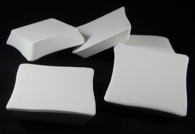 Pottery mold to make small appetizer plates; Also, carve stamps and sprigs to use with clay Pottery mold to make small appetizer plates; Also, carve stamps and sprigs to use with clay