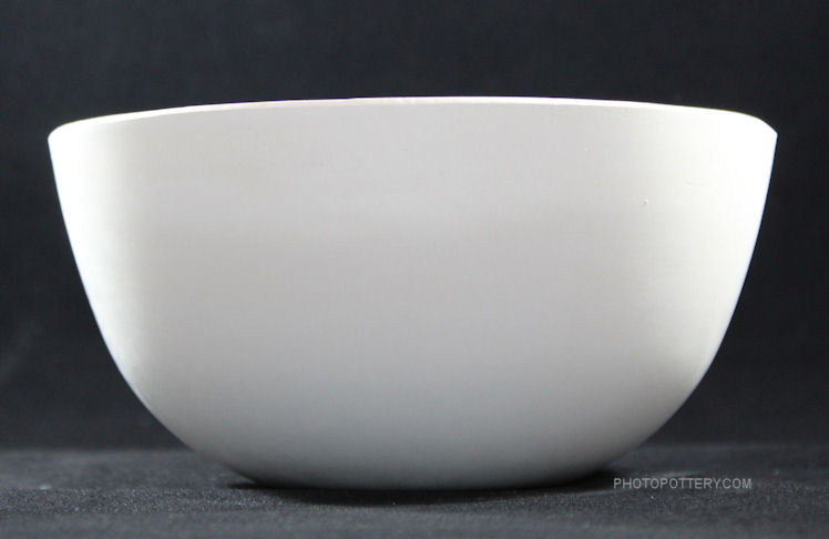 Plaster pottery hump bowl mold to hand-build soup bowls, noodle bowls, collanders, and more.